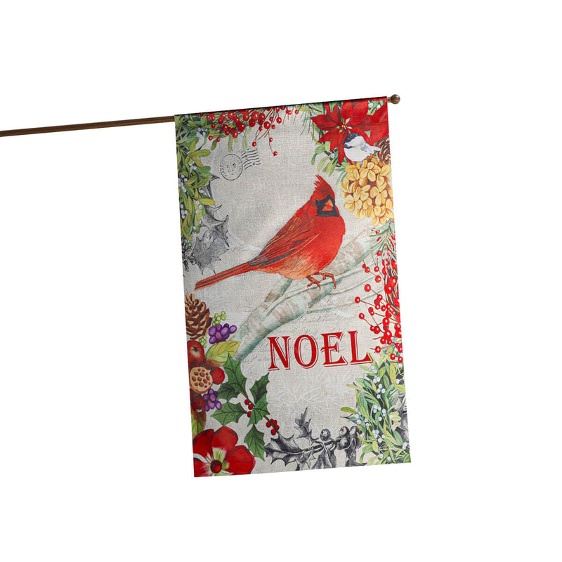 Christmas Meadow Suede Flags - The Flag Lady