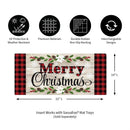 Christmas Sentiments Sassafras Switch Mat - The Flag Lady