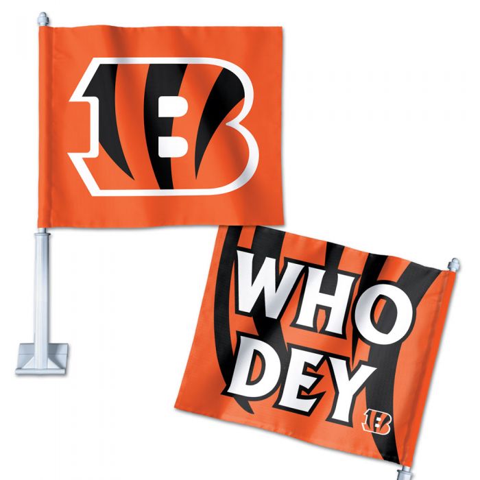 Cincinnati Bengals Car Flag - The Flag Lady