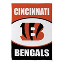 Cincinnati Bengals Suede Garden Flag - The Flag Lady