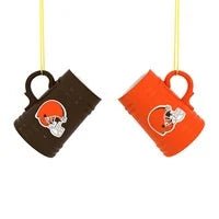 Cleveland Browns Ceramic Mini Stein Set - The Flag Lady