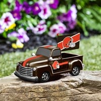 Cleveland Browns Rally Truck Statue - The Flag Lady
