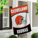 Cleveland Browns Suede Banner - The Flag Lady
