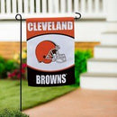 Cleveland Browns Suede Garden Flag - The Flag Lady