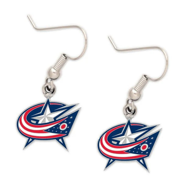 Columbus Blue Jackets Earrings - The Flag Lady