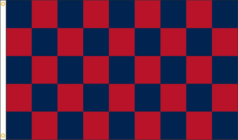 Columbus Blue Jackets Sewn Checkered Flag 3x5 ft - The Flag Lady