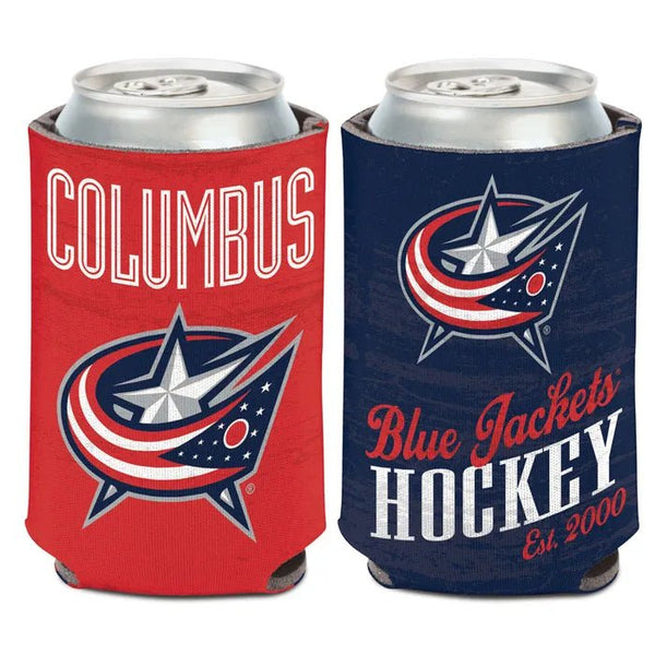 Columbus Blue Jackets Vintage Can Cooler - The Flag Lady