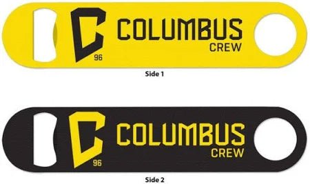 Columbus Crew Bottle Opener 2 Sided - The Flag Lady