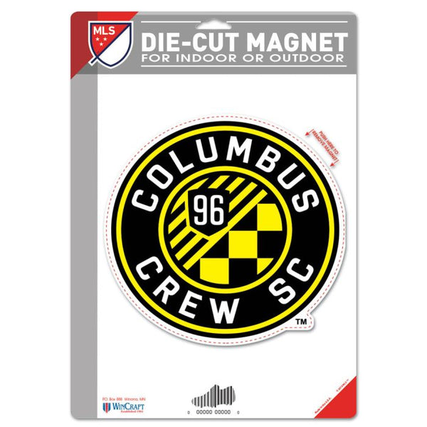 COLUMBUS CREW DIE CUT LOGO MAGNET 6.25" X 9" - The Flag Lady