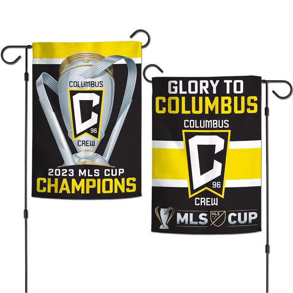 Columbus Crew MLS CUP Garden Flag (Stand not included) - The Flag Lady