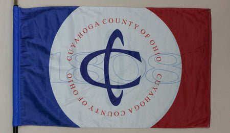 Cuyahoga County Ohio Flag - 3x5 Feet - The Flag Lady