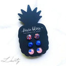 Dixie Bliss Liberty Earrings - The Flag Lady