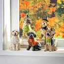Dog in Halloween Costume Resin Table Decor - The Flag Lady