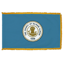 DuPage County Illinois Flag - 3x5ft Indoor w/Fringe - The Flag Lady