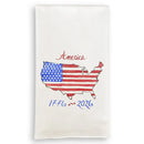 America the Beautiful Dishtowel