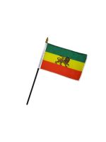 Ethiopia Flag w/Lion - The Flag Lady