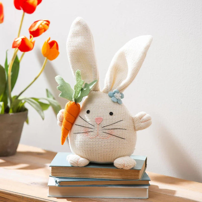 Fabric Whimisical Bunny Table Decor - The Flag Lady