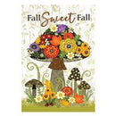 Fall Sweet Fall Burlap Garden Flag - The Flag Lady