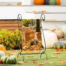 Faun and Bunny Suede Garden Flag - The Flag Lady