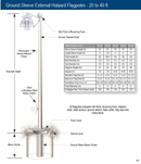 Fiberglass External Halyard Flagpole - The Flag Lady