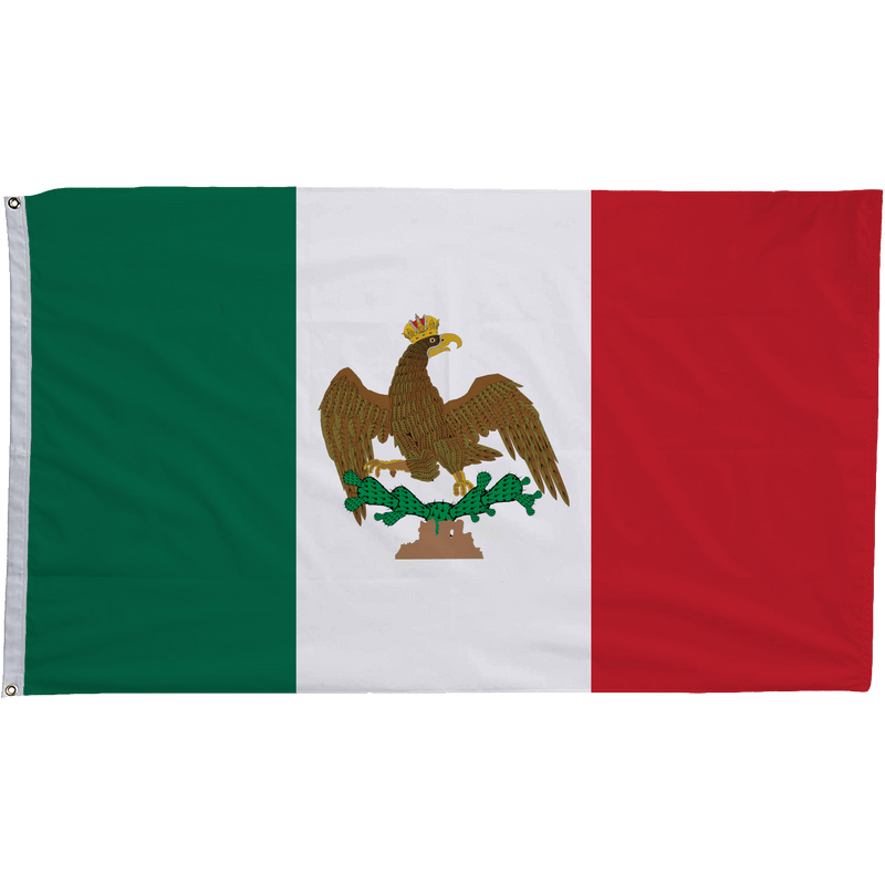 First Mexican National Flag - The Flag Lady