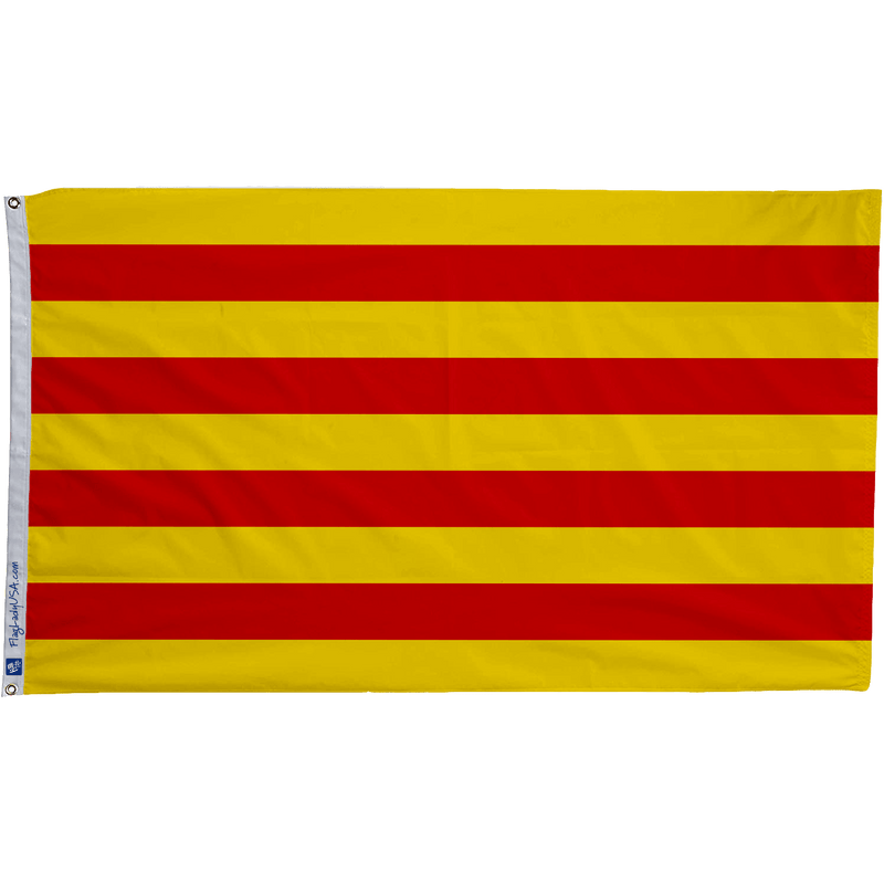 Flag of Catalonia - The Flag Lady