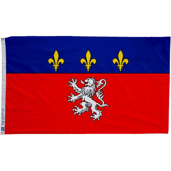 Flag of Lyon - The Flag Lady