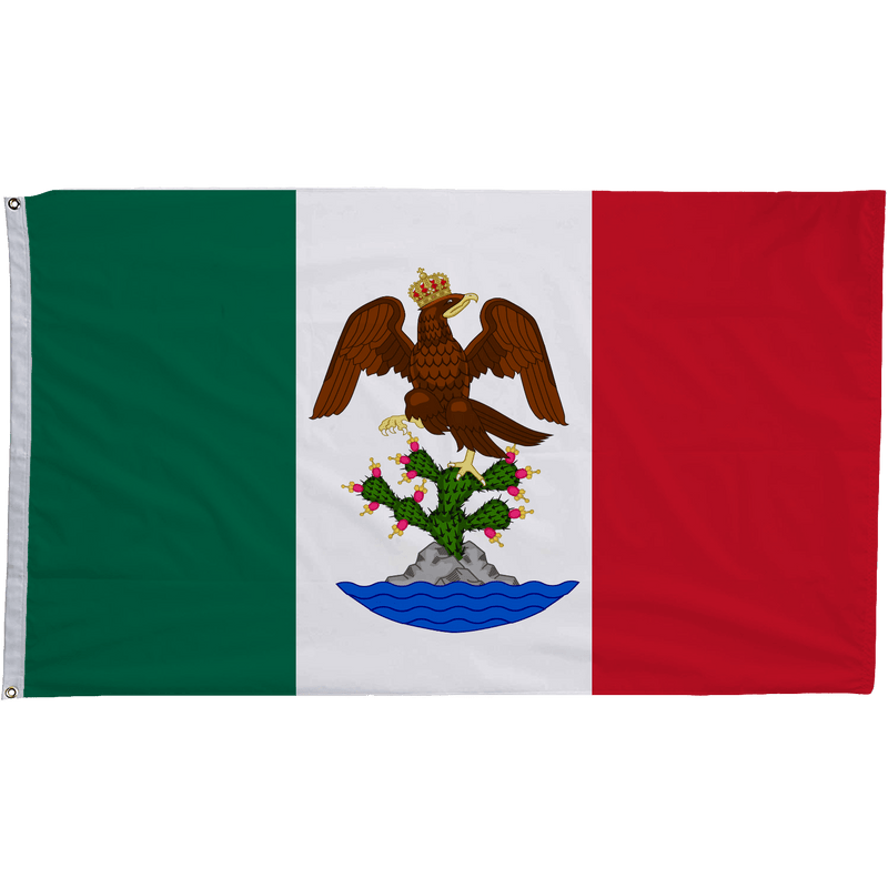 Flag of the First Mexican Empire - The Flag Lady