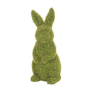 Flocked Bunny Figurine - The Flag Lady