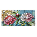 Floral Stained Glass Sassafras Switch Mat - The Flag Lady
