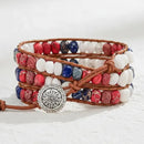 Freedom Light Wrap Bracelet Fourth of July - The Flag Lady