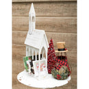 Gallerie II 24" Church Christmas Card Holder - The Flag Lady
