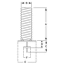 Galvanized Steel Flagpole Sleeve (FREE SHIPPING DOES NOT APPLY) - The Flag Lady