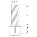 Galvanized Steel Flagpole Sleeve (FREE SHIPPING DOES NOT APPLY) - The Flag Lady