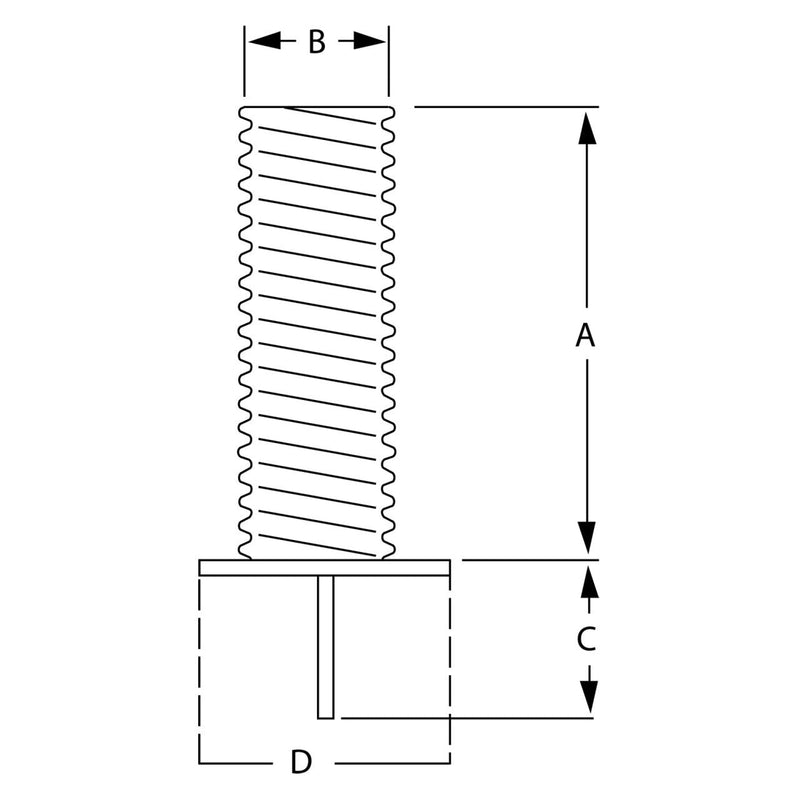 Galvanized Steel Flagpole Sleeve (FREE SHIPPING DOES NOT APPLY) - The Flag Lady