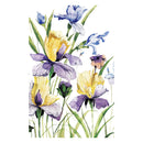 Golden Lilac Applique Flag - The Flag Lady