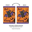 Gone Batty Applique Garden Flag - The Flag Lady