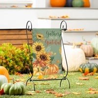 Grateful Gatherings Suede Garden Flag - The Flag Lady