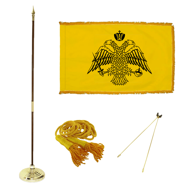 Greek Orthodox Indoor Mounted Sets - The Flag Lady