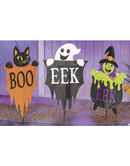 Halloween Fabric Stake - Witch - The Flag Lady