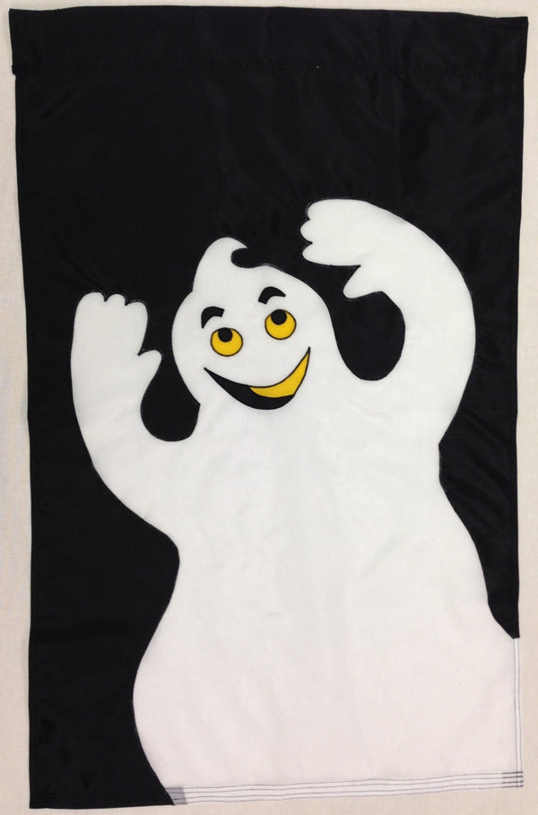 Halloween Ghost Banner Flag 28 x 40 inch Halloween - The Flag Lady