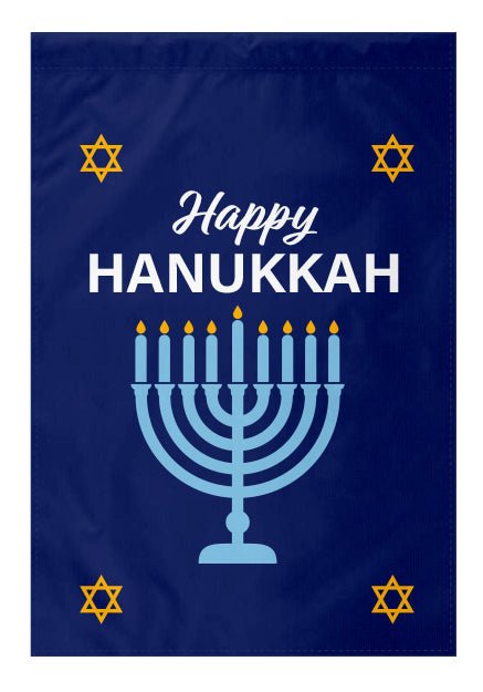 Hanukkah Garden Flag - The Flag Lady