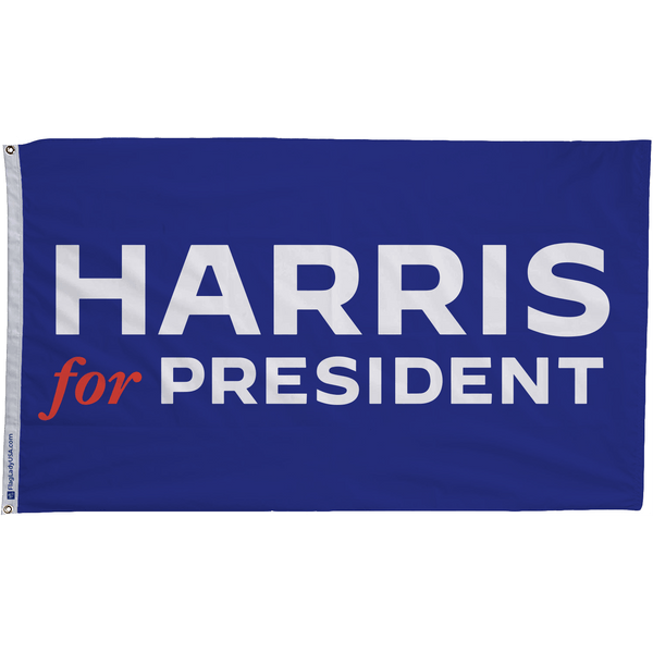 Harris For President 2024 Flags - The Flag Lady