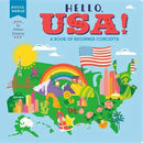 Hello USA! A Book of Beginner Concepts - The Flag Lady