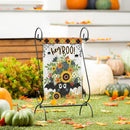 Hey Boo Moire Garden Flag - The Flag Lady