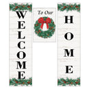 Holiday Wreath Door Banner Kit - The Flag Lady