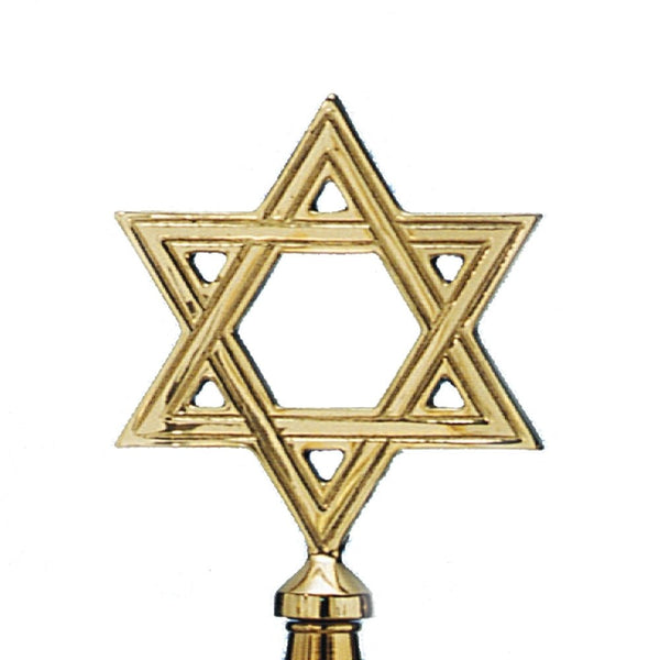 Indoor Flagpole Star of David Ornaments - The Flag Lady