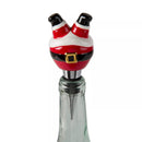 Jolly Santa Bottle Stopper - The Flag Lady