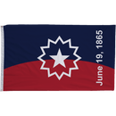 Juneteenth 1865 3x5 FT Nyl Glo Flag - The Flag Lady