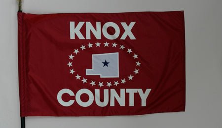 Knox County Ohio Flag - 3x5 Feet - The Flag Lady